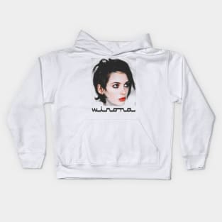 Winona Ryder // Retro 90s Fan Art Kids Hoodie